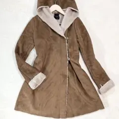 【美品】ROSSO ムートンコート キャメル FREE アーバンリサーチ