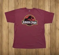 JURASSIC PARK Tシャツ バーガンディ