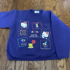 サンリオ　ハローキティ　トレーナー　110センチ　レトロ