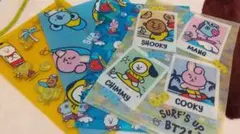 BT21 ミニクリアファイルセット