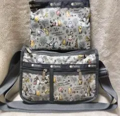 【新品】 レスポートサック ｘ プーさん　ショルダーバック