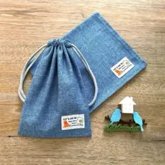 給食セット ランチョンマット ランチクロス ナフキン 巾着 給食袋 明青 タコ