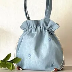 2026年最新】デニム ハンドメイド バッグ 巾着の人気アイテム - メルカリ