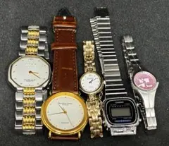 148 腕時計まとめ売り CASIO、FRESCA等…計5点