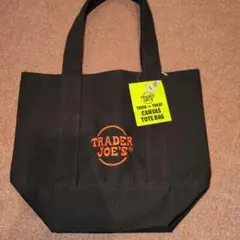 TRADER JOE'S トレーダージョーズ　ミニバッグ ブラック