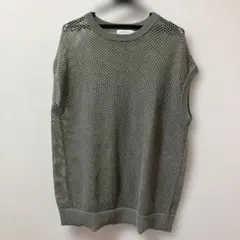メンズLサイズ☆薄手ニットベスト