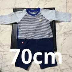 Nike ベビー ロンパース 70cm ストライプ