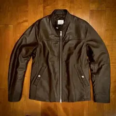 BEAUTY&YOUTH UNITED ARROWSブラウンシングルライダースM