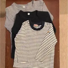 セール中！ミキハウス、無印良品 ロンT 3枚セット 90㎝