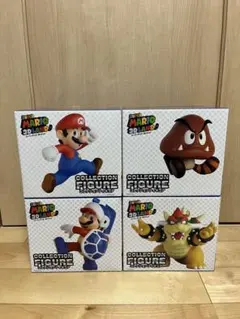 スーパーマリオ 3Dランド コレクションフィギュア 4点 まとめ売り