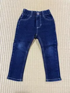 EDWIN ダークブルー 長ズボン　100センチ