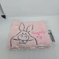【新品未使用、匿名発送】ひつじのショーン もこもこスクエアポーチ　イタズラブタ