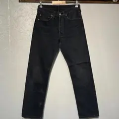 80s ヴィンテージ Levi's501 後染 ブラック 赤耳 66後期