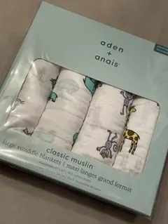aden + anais おくるみ　4枚セット　スワドル　エイデンアンドアネイ