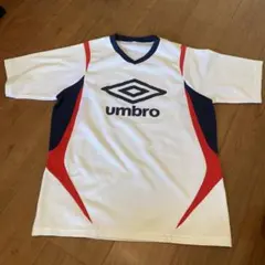 umbro サッカーシャツ ホワイト/レッド/ネイビー