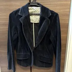 J-honey ブラック コーデュロイ テーラードジャケット L