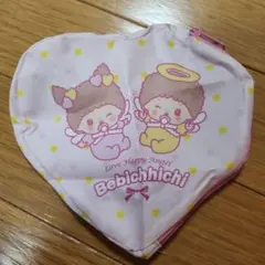 ベビチッチ・モンチッチ ハート型ポーチ
