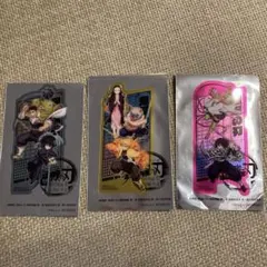 鬼滅の刃　無限城編　猗窩座再来 映画来場者特典第ニ弾　クリアカード　3枚セット