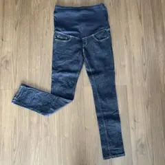 無印良品　マタニティスキニーデニム　Mサイズ