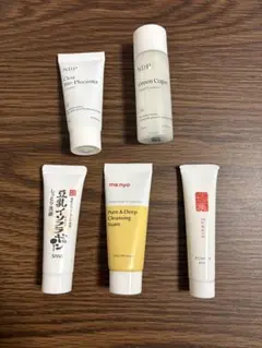 スキンケアトライアルセット 洗顔3点　化粧水＆クリームセット