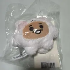BT21 ベビー ぬいぐるみキーリング(FLUFFY) SHOOKY白猫シュキ