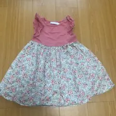 Cartine et Chocolat ノースリーブワンピース