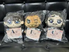 セガ ラッキーくじ「名探偵コナン Vintage Look」　ぬいぐるみ　3種