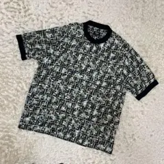 FENDI フェンディ ズッカ柄 半袖Tシャツ 総柄 y2k archive FENDI フェンディ ズッカ柄 半袖Tシャツ 総柄 y2k archive