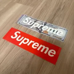 【正規品】Supreme Franklin Box Logo ドルステッカー