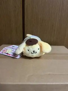 ポムポムプリン　ぬいぐるみ　ストラップ