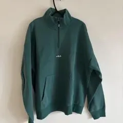 FILA ハーフジップトレーナー グリーン