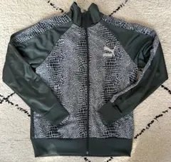 プーマ レオパード柄 ジャージ トラックジャケット Lサイズ