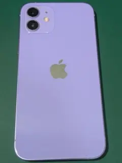 iPhone 12 パープル SIMフリー　バッテリー100%