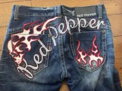 あるぱちーの様☆期間限定お値下げ♡REDPEPPER☆デニム32インチ^_^
