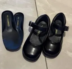 CHARKEES ブラック フォーマルシューズ 16.5cm-17.0cm