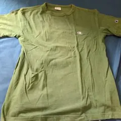 Champion 半袖Tシャツ M オリーブグリーン
