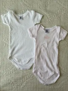 PETIT BATEAU ベビー肌着 2枚セット 6m/67cm