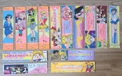 当時物 セーラームーンR、S アマダ短冊シール 14枚＋カードシール5枚セット