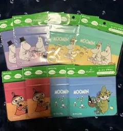 キシリトール　ムーミン　ジッパーバッグ　全4種　8枚セット