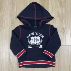 【TOMMY HILFIGER 】フード付きトレーナー 90