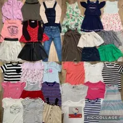 女の子　春服夏服　35着セットまとめ売り　120㎝