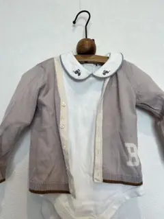 Bonpoint カーディガン＋jojomamanbebe ロンパース18m