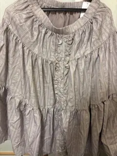 新品・未使用　青木美沙子　ニナス　しまむらコラボ　リバーシブルスカート　ピンクL