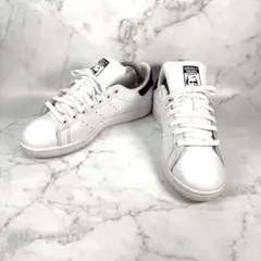 adidasスタンスミスM20325ホワイト/ネイビー24.5cm
