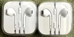 iPhone 純正　有線イヤホン　イヤホンジャック　2個
