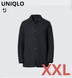 ユニクロ +J ２１AW ウールブレンドオーバーサイズシャツジャケット XXL