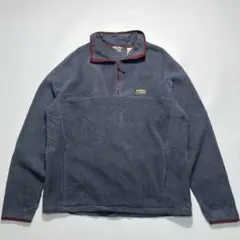 00s エルエルビーン ハーフジップ フリースプルオーバー L 7973