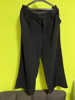 ワイドパンツ 黒 ワイドパンツ
