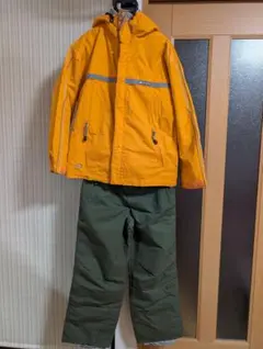 ellesse スキーウェア オレンジ S