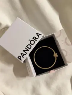 PANDORAパンドラ ノベルティバングル ゴールド - メルカリ